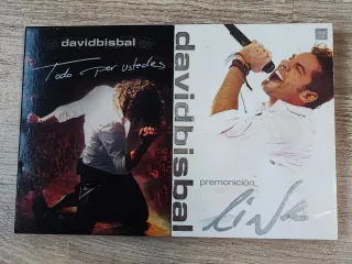 DVD David Bisbal Todo Por Ustedes y Premonición