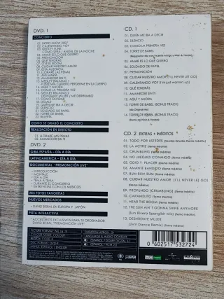 DVD David Bisbal Todo Por Ustedes y Premonición