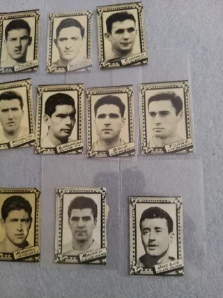 13 cromos Fútbol Liga 59-60