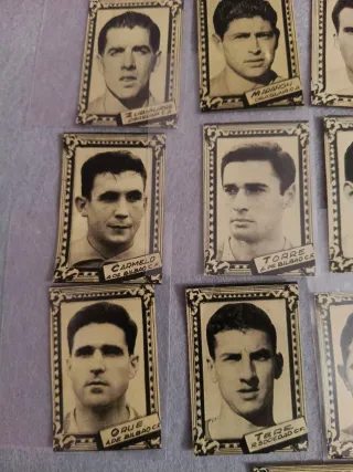 13 cromos Fútbol Liga 59-60