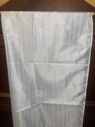 tessuto per tenda bianco