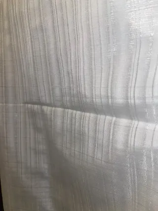 tessuto per tenda bianco