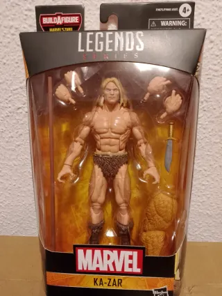 Marvel Legends Ka-Zar Figura de Acción