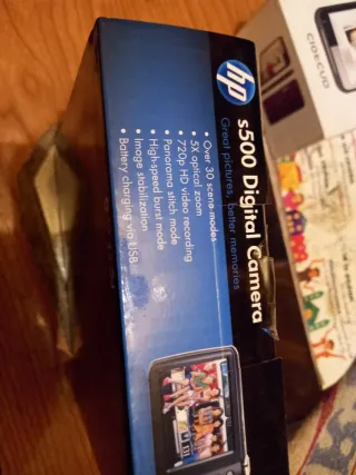 Cámara digital s500