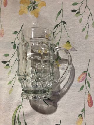 Boccale da birra in vetro 0,5 l