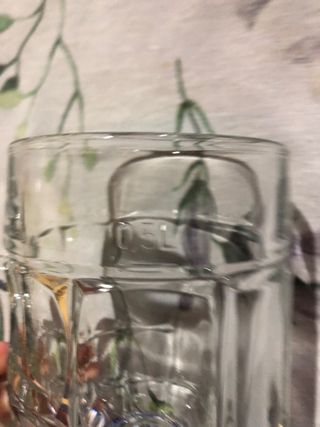 Boccale da birra in vetro 0,5 l