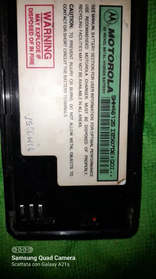 Batterie 3 x motorola vintage