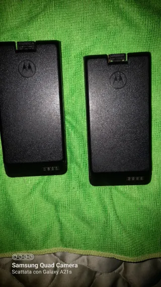Batterie 3 x motorola vintage