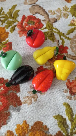 Segnaposto Murano Frutta e Verdura