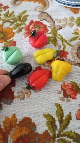 Segnaposto Murano Frutta e Verdura