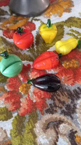 Segnaposto Murano Frutta e Verdura