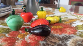 Segnaposto Murano Frutta e Verdura