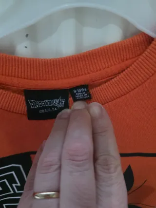 Sudadera GOKU Talla 9-10años