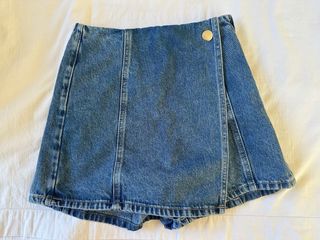 Falda-pantalón vaquera Stradivarius – Talla EU 32