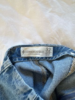 Falda-pantalón vaquera Stradivarius – Talla EU 32