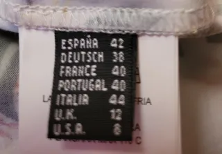 Vestido estampado flores tropicales