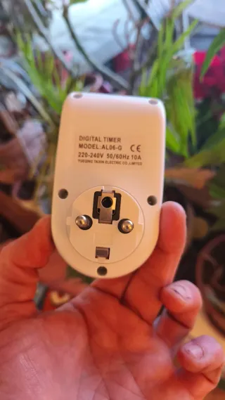 Enchufe temporizador programable digital