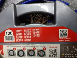 Cadenas de nieve RD-9