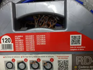 Cadenas de nieve RD-9