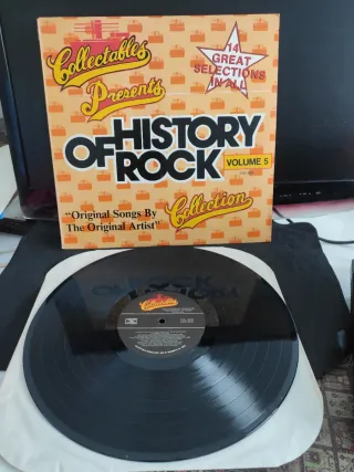 Vinilo LP The History Of Rock - Volume 5