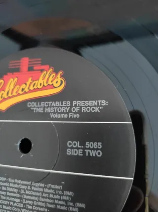 Vinilo LP The History Of Rock - Volume 5