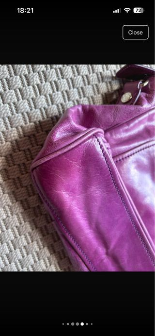 Leather bag bimba y lola