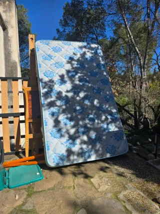 Cama 110cm con colchon GRATIS