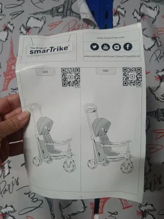 Triciclo SmarTrike 7 en 1 9m-36m