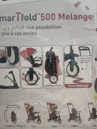 Triciclo SmarTrike 7 en 1 9m-36m