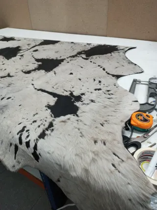 Piel de vaca para decoración