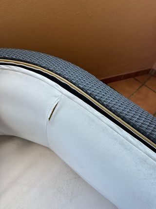 Sofa y cojines terraza kettal