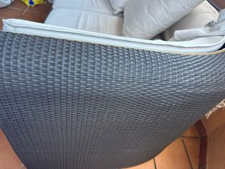Sofa y cojines terraza kettal