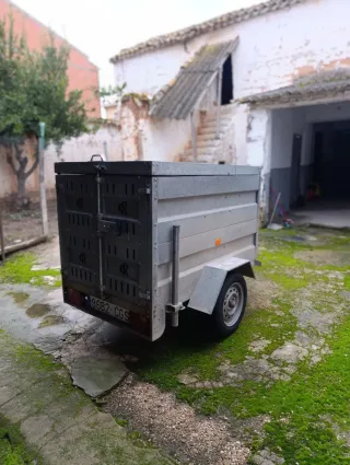 Remolque cerrado coche