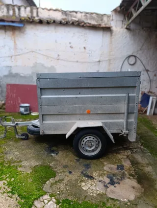 Remolque cerrado coche