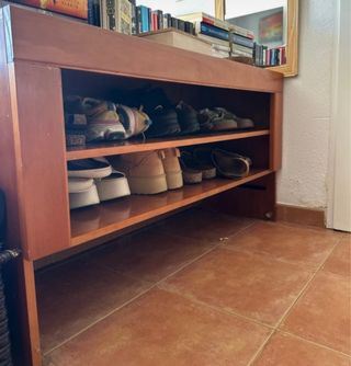 Mueble de madera organizador