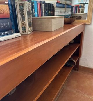 Mueble de madera organizador