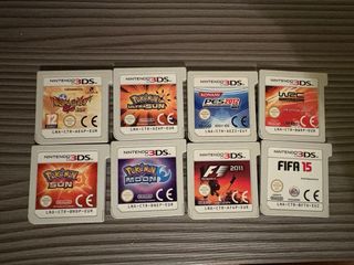Nintendo 3DS Roja + Juegos