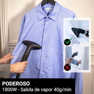 SteamOne Plancha Vapor Steamer 1900W