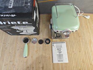 Ariete 1389 Verde - Cafetera espresso vintage