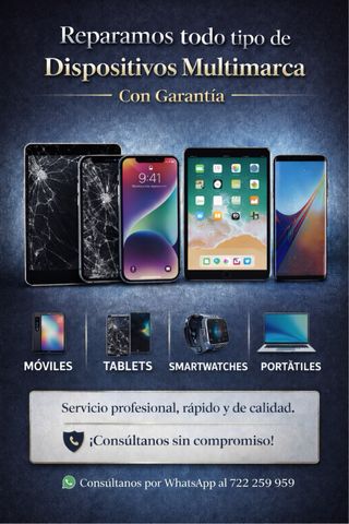 Reparación pantalla iPhone Express con garantía