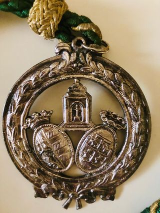 Medalla de la hermandad de la Pía Unión. Sevilla