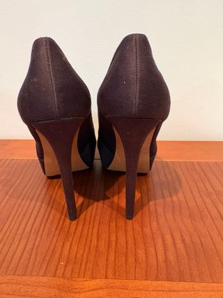 Zapatos de tacon negros