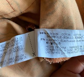 Falda Zara trafaluc de pana y elasticidad talla S