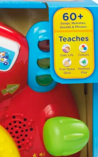 Vtech Tiny Tot Driver en Inglés