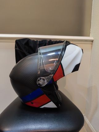 Casco moto AGV SPORTMODULAR LAYER CARBONO talla L