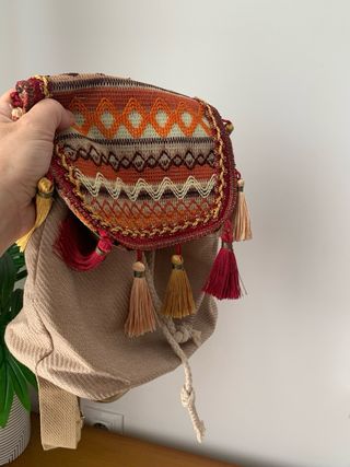 Mochila estilo étnico