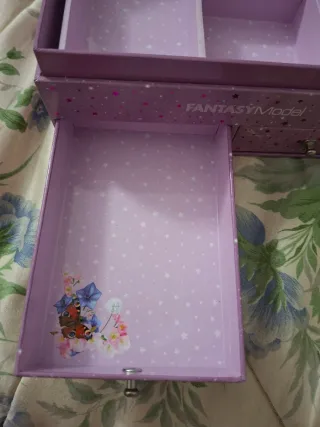 Joyero Fantasy Model Morado Estrellas