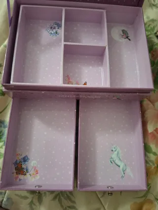 Joyero Fantasy Model Morado Estrellas