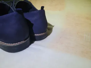Zapatos de vestir Kiabi azul hombre