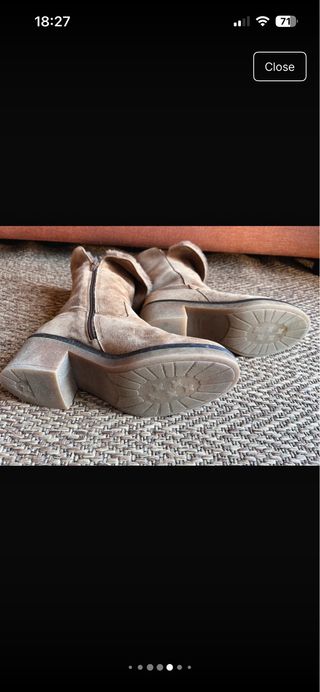 Botas beige con interior polar